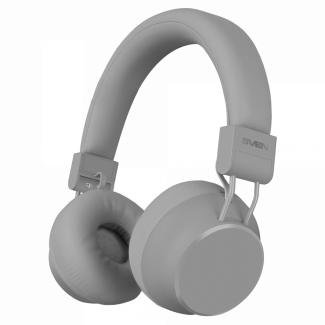 Беспроводные стереонаушники с микрофоном SVEN AP-B710MV, серый (Bluetooth, ANC, APP, 3 mics, 500mAh) Sven SV-022693 — для бизнеса и офиса Беспроводные стереонаушники с микрофоном SVEN AP-B710MV, серый (Bluetooth, ANC, APP, 3 mics, 500mAh) Sven SV-022693 — для бизнеса и офиса