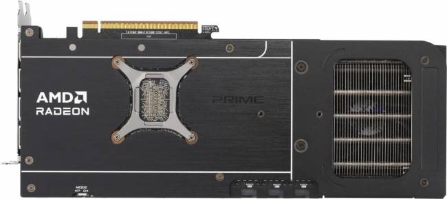 Видеокарта ASUS PRIME-RX9070XT-O16G — для бизнеса и офиса Видеокарта ASUS PRIME-RX9070XT-O16G — для бизнеса и офиса