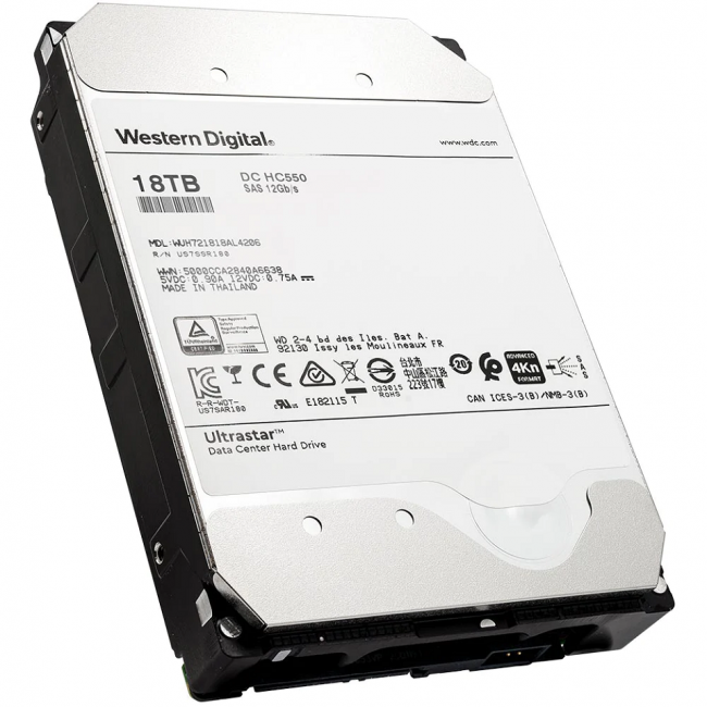 Жесткий диск WD WUH721818AL4206 — для бизнеса и офиса Жесткий диск WD WUH721818AL4206 — для бизнеса и офиса