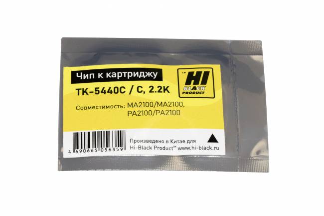Чип Hi-Black к картриджу Kyocera Ecosys MA2100/MA2100, PA2100/PA2100 (TK-5440C) C, 2.2K — для бизнеса и офиса Чип Hi-Black к картриджу Kyocera Ecosys MA2100/MA2100, PA2100/PA2100 (TK-5440C) C, 2.2K — для бизнеса и офиса