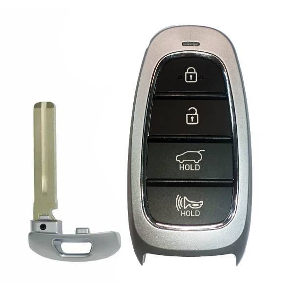 Корпус смарт ключa HYUNDAI Sonata 4 кнопки (без лого) + вставка TOY48 — для бизнеса и офиса Корпус смарт ключa HYUNDAI Sonata 4 кнопки (без лого) + вставка TOY48 — для бизнеса и офиса