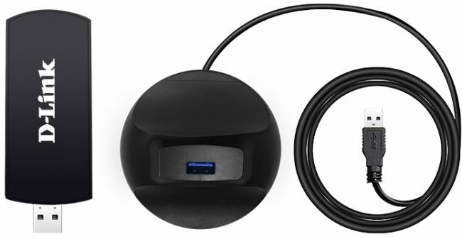 Адаптер D-Link DWA-192/RU/B1A — для бизнеса и офиса Адаптер D-Link DWA-192/RU/B1A — для бизнеса и офиса