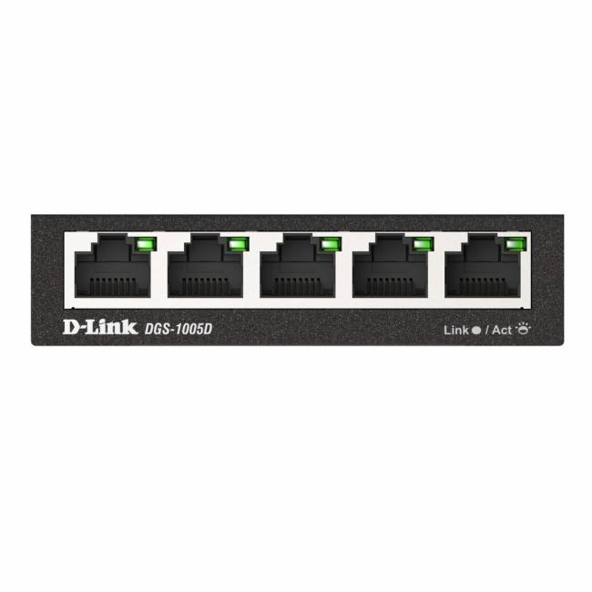 Коммутатор D-Link DGS-1005D/R1A — для бизнеса и офиса Коммутатор D-Link DGS-1005D/R1A — для бизнеса и офиса