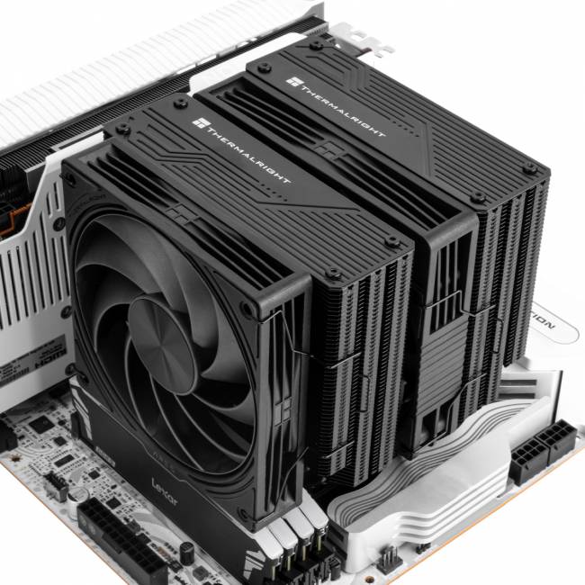 Кулер для процессора Thermalright Frost Tower 140 (FT-140-BL) — для бизнеса и офиса Кулер для процессора Thermalright Frost Tower 140 (FT-140-BL) — для бизнеса и офиса