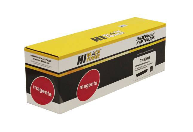 Тонер-картридж Hi-Black (HB-TK-590M) для Kyocera FS-C5250DN/C2626MFP, M, 5K — для бизнеса и офиса Тонер-картридж Hi-Black (HB-TK-590M) для Kyocera FS-C5250DN/C2626MFP, M, 5K — для бизнеса и офиса