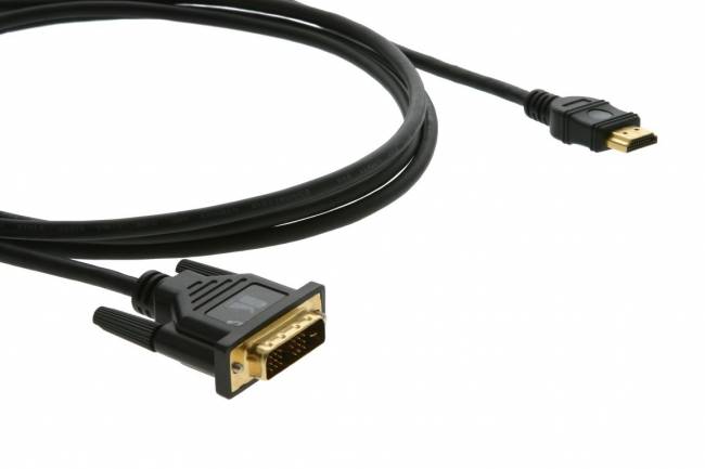 Кабель HDMI-DVI (Вилка - Вилка), 4,6 м Kramer C-HM/DM-15 — для бизнеса и офиса