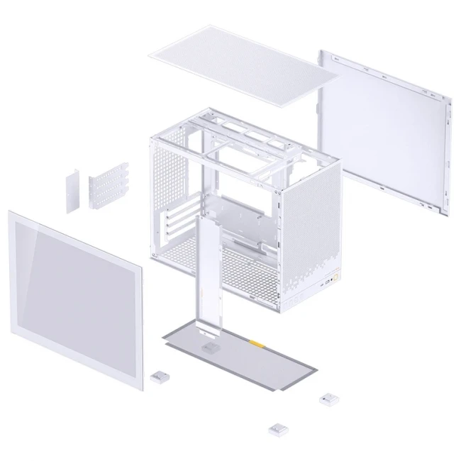 Корпус без блока питания JONSBO D32 STD White — для бизнеса и офиса