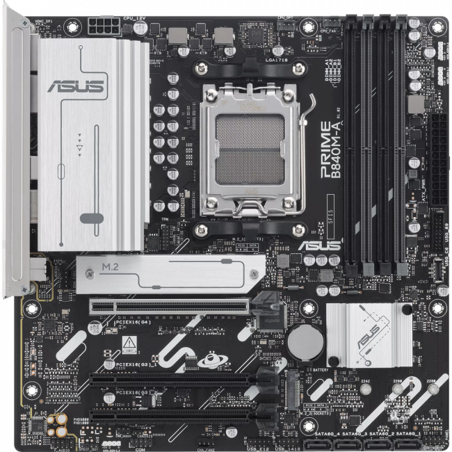 Материнская плата ASUS PRIME B840M-A-CSM (90MB1J10-M0EAYC) — для бизнеса и офиса
