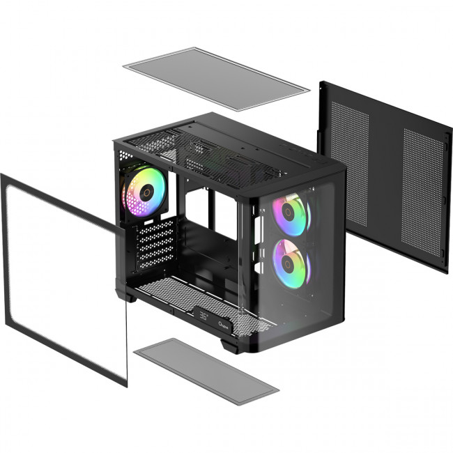 Корпус ПК без блока питания Ocypus Iota-C50-BKD300CD-GL — для бизнеса и офиса