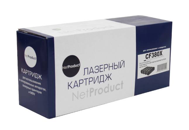 Картридж NetProduct (N-CF380X) для HP CLJ Pro MFP M476dn/dw/nw, №312X, Bk, 4,4K — для бизнеса и офиса Картридж NetProduct (N-CF380X) для HP CLJ Pro MFP M476dn/dw/nw, №312X, Bk, 4,4K — для бизнеса и офиса