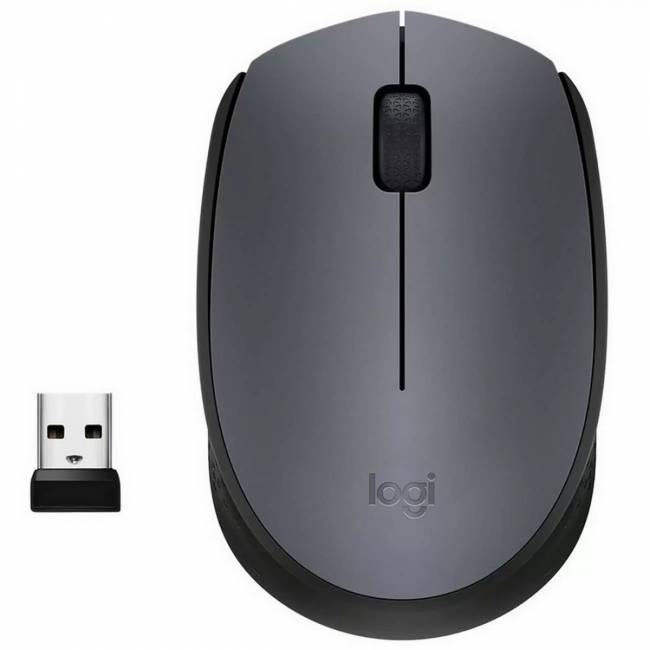 Мышь Logitech Wireless Mouse M170 — для бизнеса и офиса Мышь Logitech Wireless Mouse M170 — для бизнеса и офиса