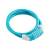 Велосипедный замок №31 голубой 10x650 мм — для бизнеса и офиса Велосипедный замок №31 голубой 10x650 мм — для бизнеса и офиса