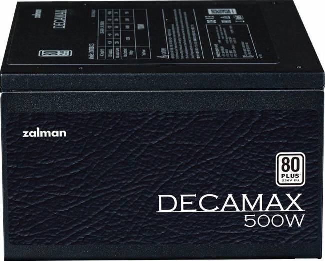 Блок питания Zalman ZM500-LX3 — для бизнеса и офиса Блок питания Zalman ZM500-LX3 — для бизнеса и офиса