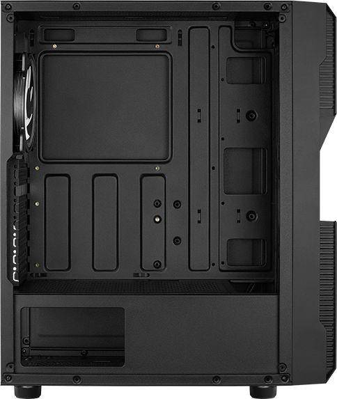 Корпус Aerocool MENACE FRGB-G-BK-V1 — для бизнеса и офиса Корпус Aerocool MENACE FRGB-G-BK-V1 — для бизнеса и офиса
