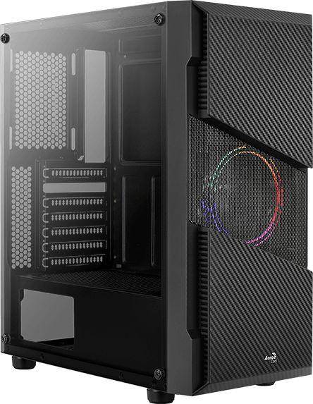 Корпус Aerocool MENACE FRGB-G-BK-V1 — для бизнеса и офиса Корпус Aerocool MENACE FRGB-G-BK-V1 — для бизнеса и офиса