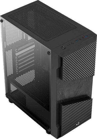 Корпус Aerocool MENACE FRGB-G-BK-V1 — для бизнеса и офиса Корпус Aerocool MENACE FRGB-G-BK-V1 — для бизнеса и офиса