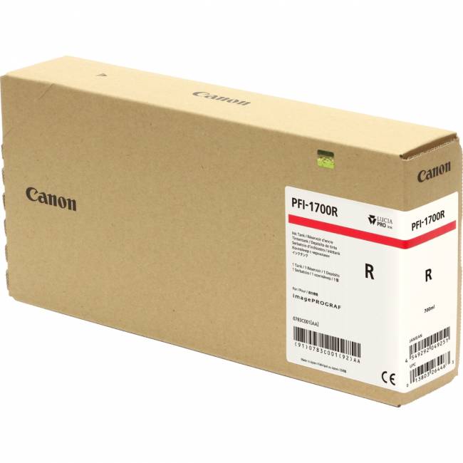 Картридж Canon PFI-1700R (0783C001) — для бизнеса и офиса Картридж Canon PFI-1700R (0783C001) — для бизнеса и офиса