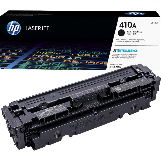 Тонер-картридж HP 410A Black Original LaserJet Toner Cartridge (CF410A) — для бизнеса и офиса