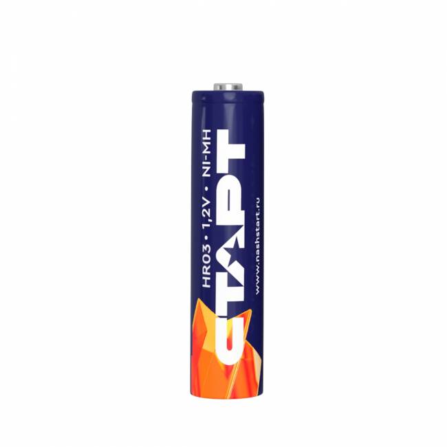 Элемент питания Аккумулятор СТАРТ Ni-MH HR03 AAA 950mAh BL2 — для бизнеса и офиса Элемент питания Аккумулятор СТАРТ Ni-MH HR03 AAA 950mAh BL2 — для бизнеса и офиса