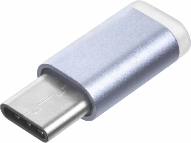 Greenconnect Переходник USB Type C на micro USB 2.0, M/F, Greenconnect, GCR-UC3U2MF Greenconnect USB Type C на micro USB 2.0, M/F серебристый — для бизнеса и офиса Greenconnect Переходник USB Type C на micro USB 2.0, M/F, Greenconnect, GCR-UC3U2MF Greenconnect USB Type C на micro USB 2.0, M/F серебристый — для бизнеса и офиса