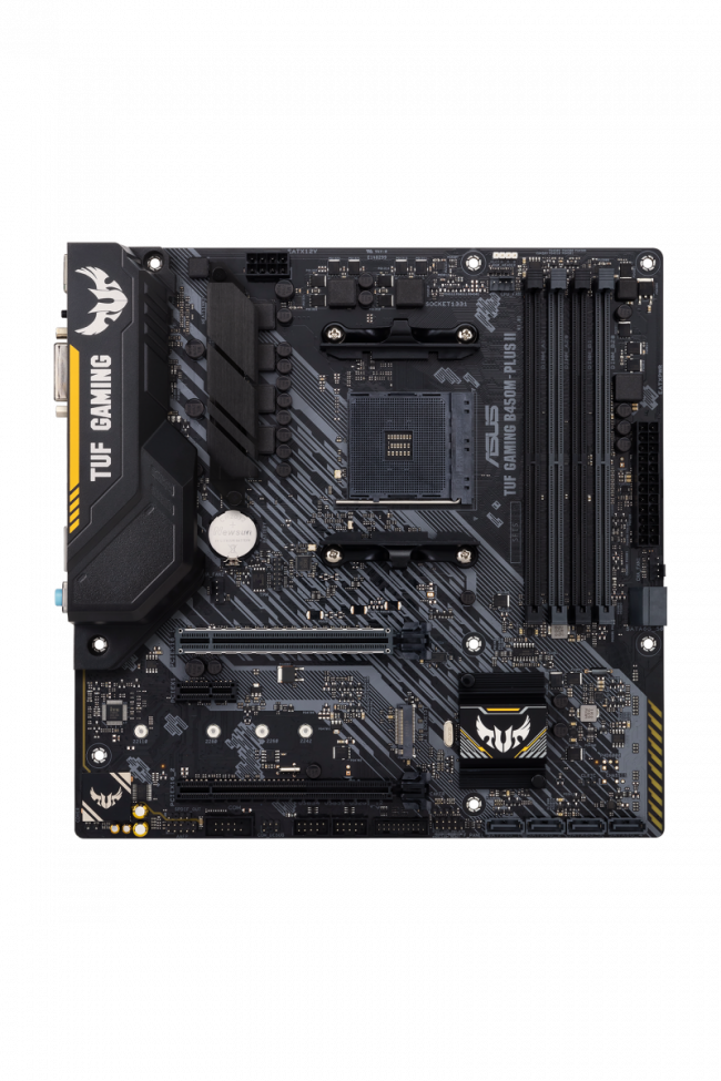 Материнская плата ASUS TUF GAMING B450M-PLUS II — для бизнеса и офиса