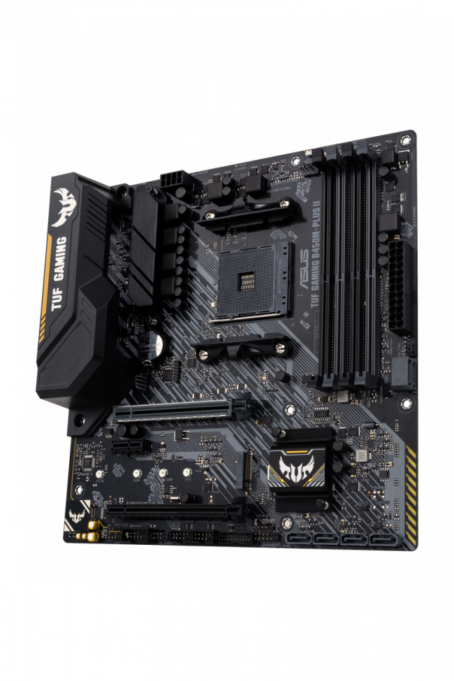 Материнская плата ASUS TUF GAMING B450M-PLUS II — для бизнеса и офиса