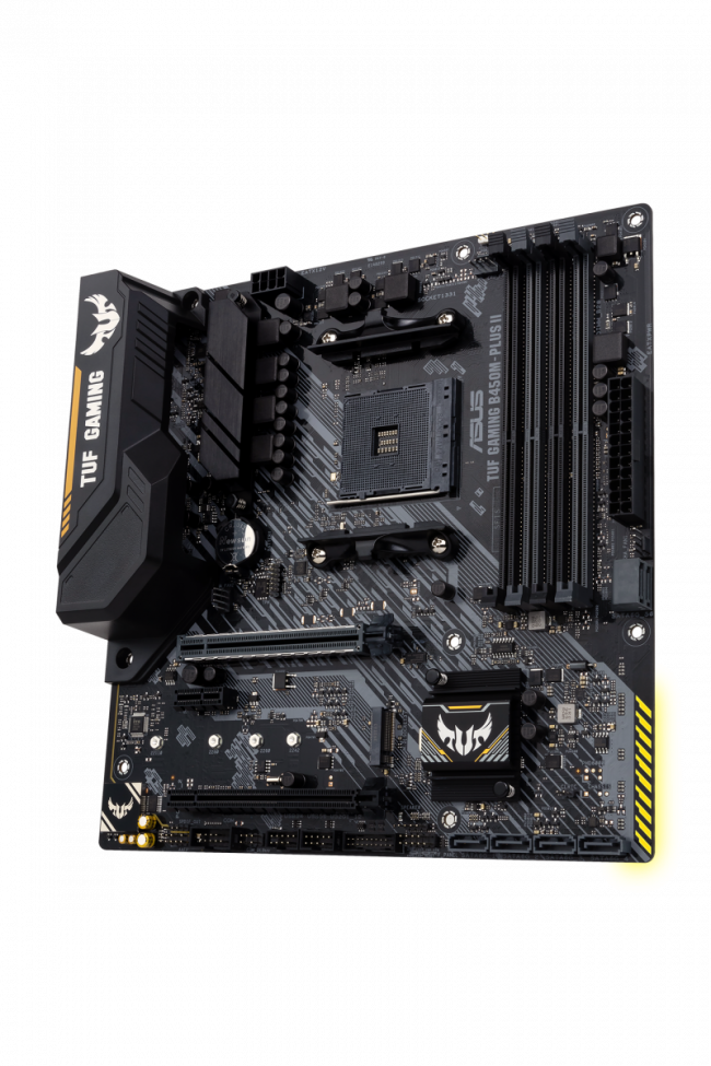 Материнская плата ASUS TUF GAMING B450M-PLUS II — для бизнеса и офиса