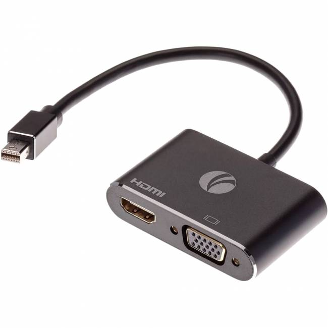 Кабель-переходник miniDisplayPort(M) ---> HDMI(F)+VGA(F)4K@30Hz VCOM Allum shell<CG646M-0.15> Кабель-переходник VCOM Mini DisplayPort M/HDMI F/VGA F (CG646M-0.15) — для бизнеса и офиса Кабель-переходник miniDisplayPort(M) ---> HDMI(F)+VGA(F)4K@30Hz VCOM Allum shell<CG646M-0.15> Кабель-переходник VCOM Mini DisplayPort M/HDMI F/VGA F (CG646M-0.15) — для бизнеса и офиса