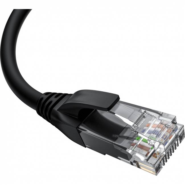 GCR Патч-корд прямой 10.0m UTP кат.5e, черный, верхний угол, литой, ethernet high speed, RJ45, T568B Greenconnect GCR-53935 — для бизнеса и офиса GCR Патч-корд прямой 10.0m UTP кат.5e, черный, верхний угол, литой, ethernet high speed, RJ45, T568B Greenconnect GCR-53935 — для бизнеса и офиса