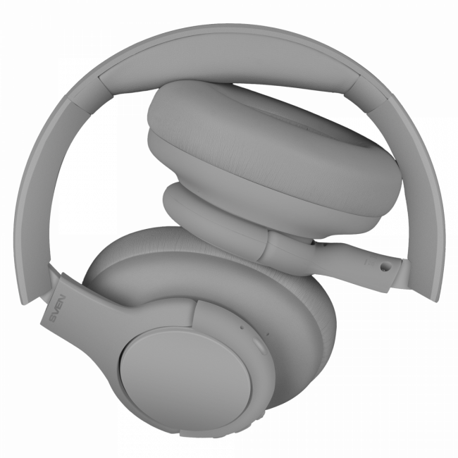 Беспроводные стереонаушники с микрофоном SVEN AP-B800MV, серый (Bluetooth, hybrid ANC, APP, 4 mics 500mAh) Sven SV-022747 — для бизнеса и офиса Беспроводные стереонаушники с микрофоном SVEN AP-B800MV, серый (Bluetooth, hybrid ANC, APP, 4 mics 500mAh) Sven SV-022747 — для бизнеса и офиса
