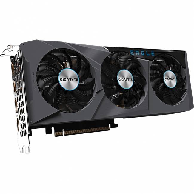 Видеокарта GeForce RTX 3060 Ti EAGLE (GV-N306TXEAGLE OC-8GD) — для бизнеса и офиса Видеокарта GeForce RTX 3060 Ti EAGLE (GV-N306TXEAGLE OC-8GD) — для бизнеса и офиса