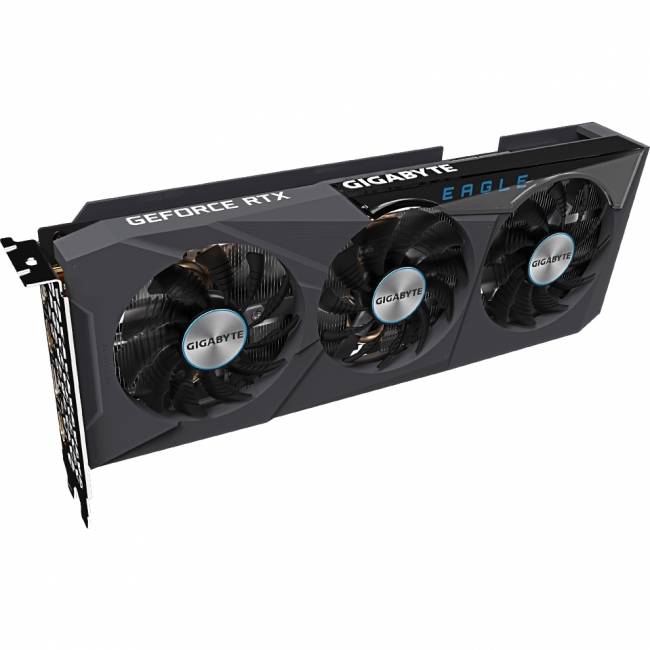 Видеокарта GeForce RTX 3060 Ti EAGLE (GV-N306TXEAGLE OC-8GD) — для бизнеса и офиса Видеокарта GeForce RTX 3060 Ti EAGLE (GV-N306TXEAGLE OC-8GD) — для бизнеса и офиса
