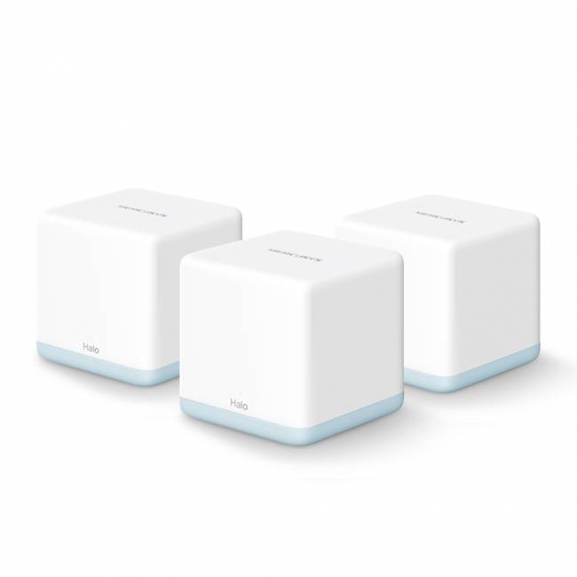 MESH система Mercusys Halo H30(3-pack) — для бизнеса и офиса MESH система Mercusys Halo H30(3-pack) — для бизнеса и офиса
