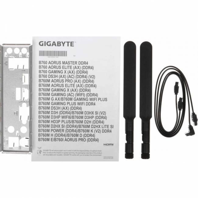 Материнская плата Gigabyte B760M D3HP WIFI6 — для бизнеса и офиса Материнская плата Gigabyte B760M D3HP WIFI6 — для бизнеса и офиса