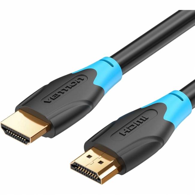 Кабель Vention HDMI High speed v2.0 with Ethernet 19M/19M - 3м Кабель Vention HDMI(m)/HDMI(m) - 3 м (AACBI) — для бизнеса и офиса