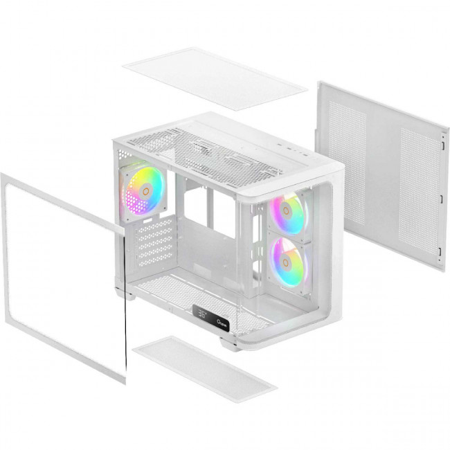 Корпус ПК без блока питания Ocypus Iota-C50-WHD300CD-GL — для бизнеса и офиса