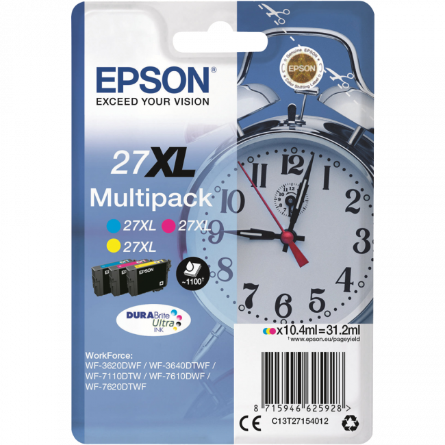 Набор Epson C13T27154012 — для бизнеса и офиса Набор Epson C13T27154012 — для бизнеса и офиса