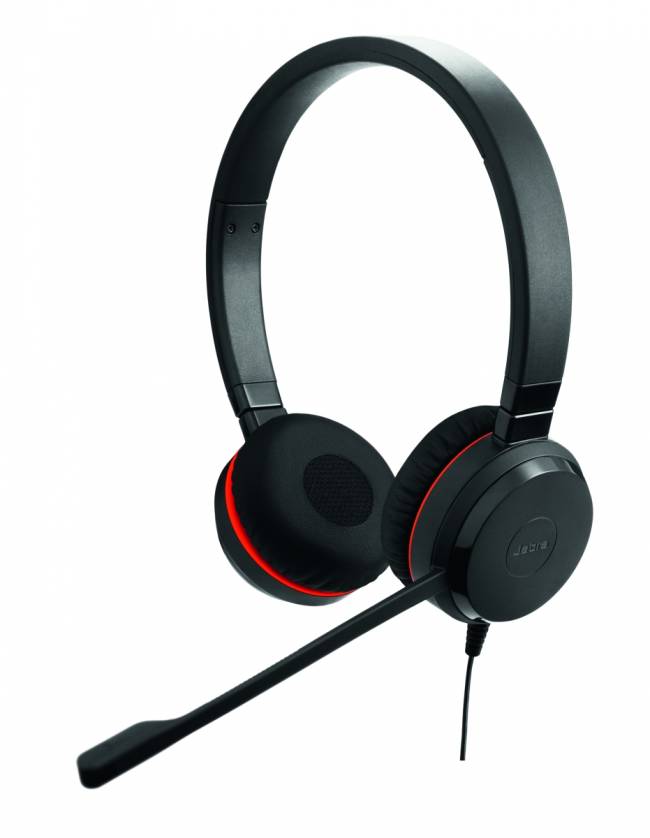 Гарнитура проводная Jabra Evolve 20SE MS Stereo — для бизнеса и офиса