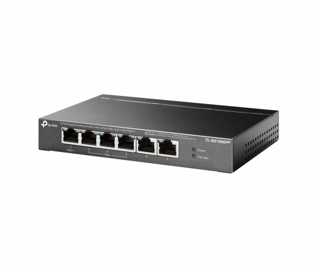 Коммутатор TP-Link TL-SG1006PP — для бизнеса и офиса