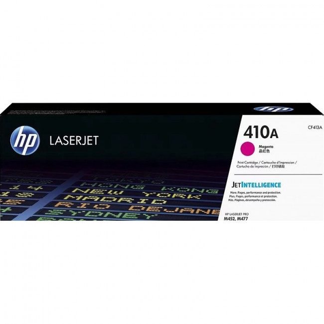 Тонер-картридж HP 410A Magenta Original LaserJet Toner Cartridge (CF413A) — для бизнеса и офиса Тонер-картридж HP 410A Magenta Original LaserJet Toner Cartridge (CF413A) — для бизнеса и офиса