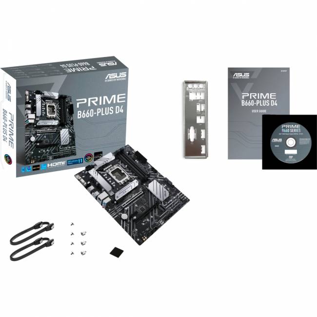 Материнская плата ASUS PRIME B660-PLUS D4 — для бизнеса и офиса Материнская плата ASUS PRIME B660-PLUS D4 — для бизнеса и офиса