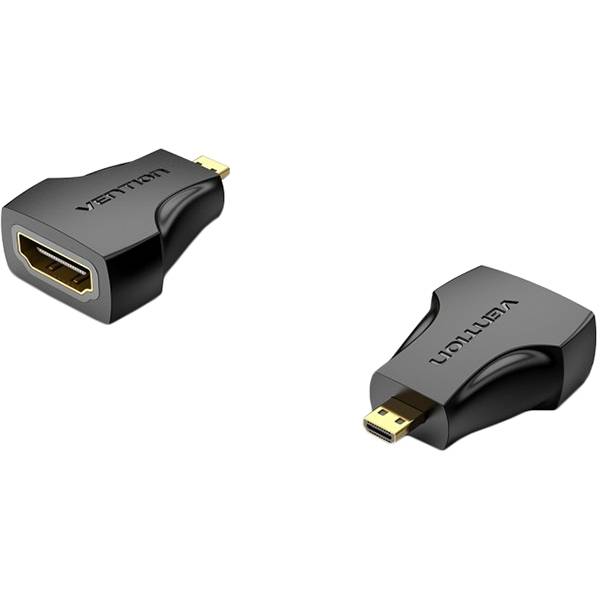 Адаптер-переходник Vention HDMI 19F/micro HDMI 19M Адаптер-переходник Vention HDMI 19F/micro HDMI 19M (AITB0) — для бизнеса и офиса