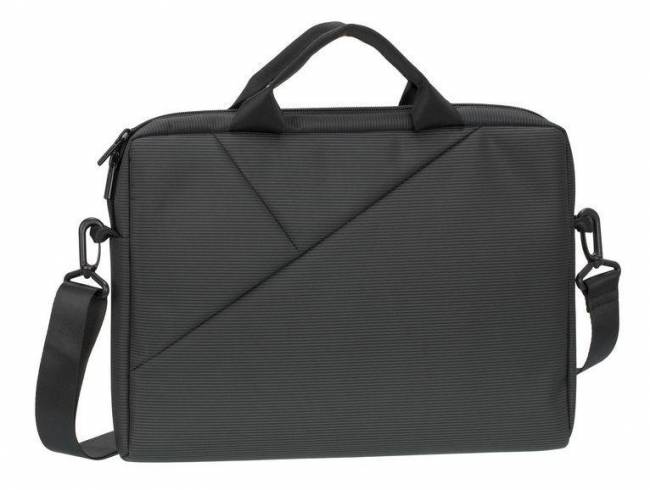 Сумка для ноутбука 15.6" Riva 8730 GREY — для бизнеса и офиса Сумка для ноутбука 15.6" Riva 8730 GREY — для бизнеса и офиса