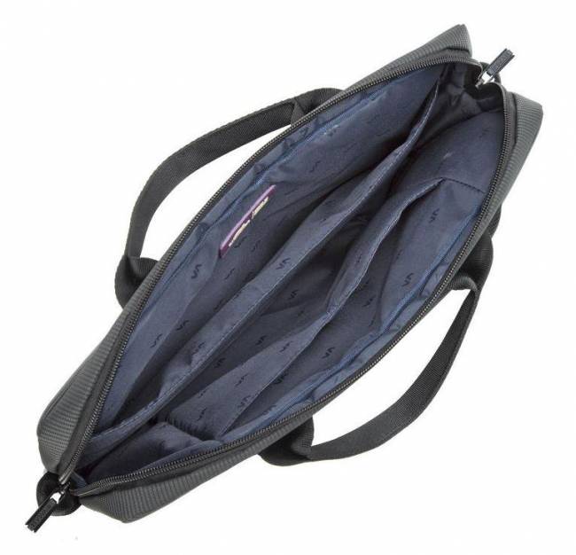 Сумка для ноутбука 15.6" Riva 8730 GREY — для бизнеса и офиса Сумка для ноутбука 15.6" Riva 8730 GREY — для бизнеса и офиса
