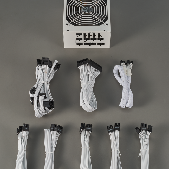 Блок питания 1250 Ватт Cooler Master MWE GOLD 1250 - V2 ATX 3.0 WHITE VERSION — для бизнеса и офиса Блок питания 1250 Ватт Cooler Master MWE GOLD 1250 - V2 ATX 3.0 WHITE VERSION — для бизнеса и офиса