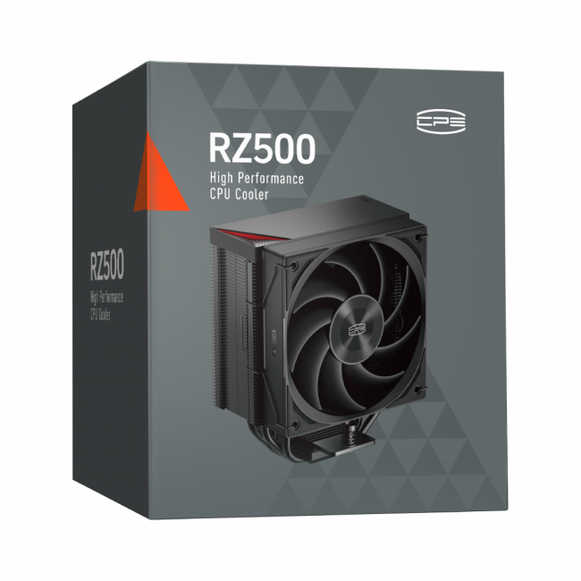 Кулер для процессора PCCooler RZ500 BK — для бизнеса и офиса Кулер для процессора PCCooler RZ500 BK — для бизнеса и офиса