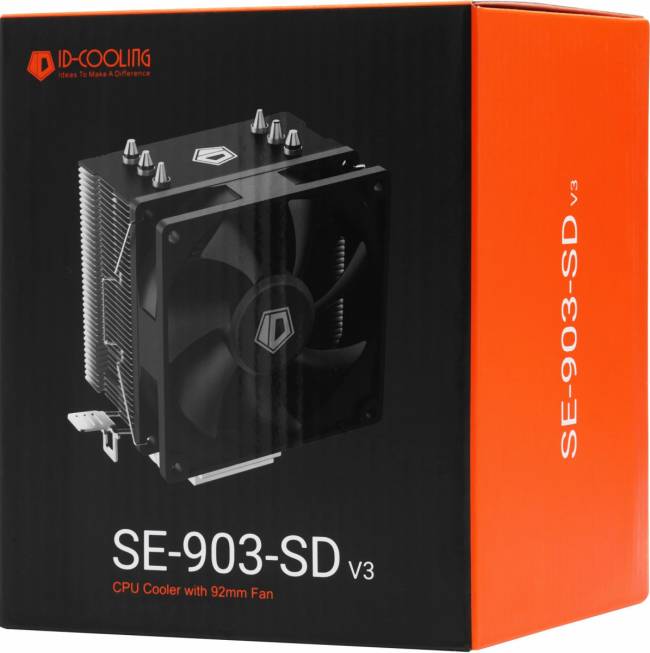 Устройство охлаждения(кулер) ID-COOLING SE-903-SD V3 — для бизнеса и офиса Устройство охлаждения(кулер) ID-COOLING SE-903-SD V3 — для бизнеса и офиса