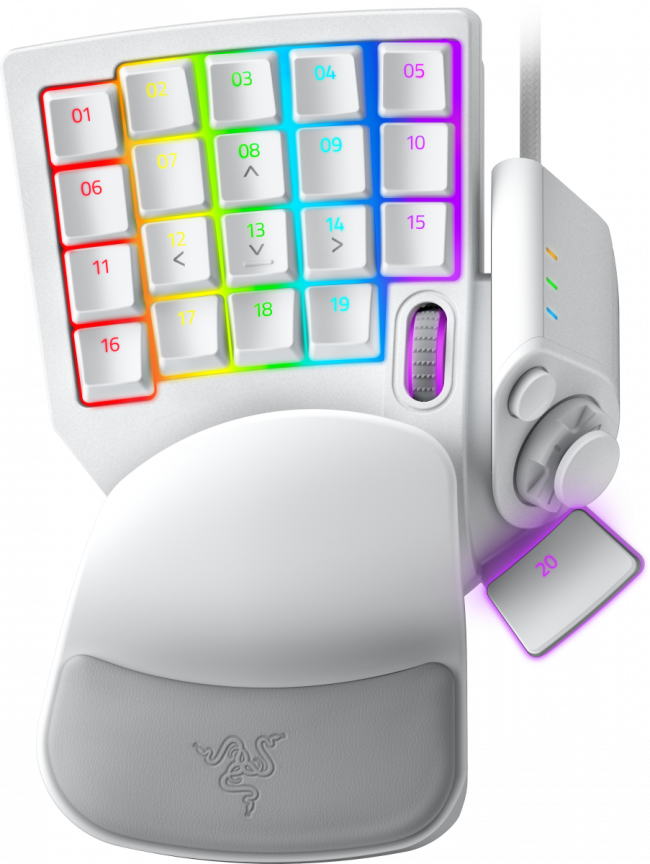 Игровой кейпад Razer Tartarus Pro Mercury Razer Tartarus Pro — для бизнеса и офиса Игровой кейпад Razer Tartarus Pro Mercury Razer Tartarus Pro — для бизнеса и офиса