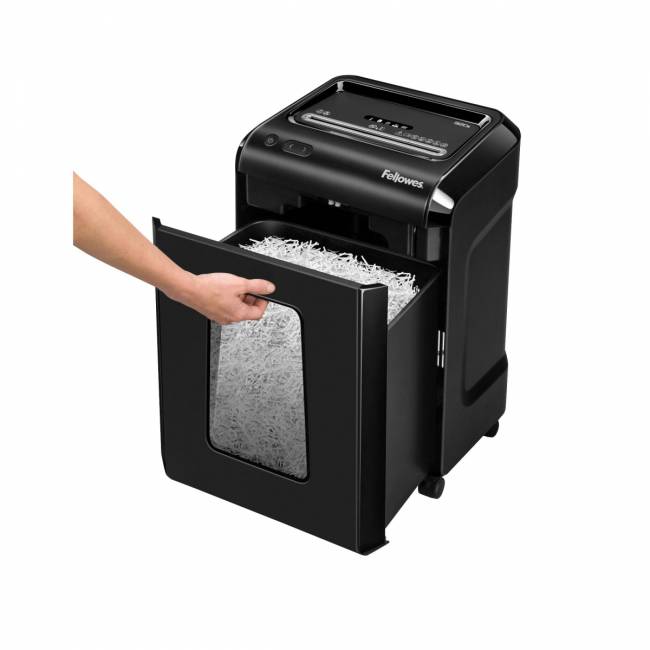 Шредер Fellowes® Powershred® 92Cs, DIN P-4, 4х38 мм, 18 лст., 25 лтр., SafeSense™ Fellowes FS-17193 — для бизнеса и офиса Шредер Fellowes® Powershred® 92Cs, DIN P-4, 4х38 мм, 18 лст., 25 лтр., SafeSense™ Fellowes FS-17193 — для бизнеса и офиса