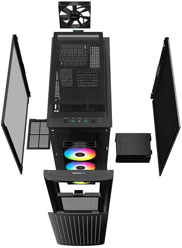 Корпус Deepcool R-CK560-BKAAE4-G-1 — для бизнеса и офиса Корпус Deepcool R-CK560-BKAAE4-G-1 — для бизнеса и офиса